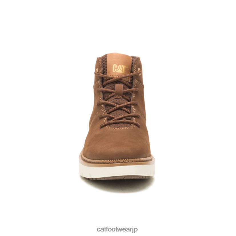 チャリオット プレーントゥ ミッドブーツ バイソン 女性 N2JB0V305 Caterpillar |カジュアルブーツ